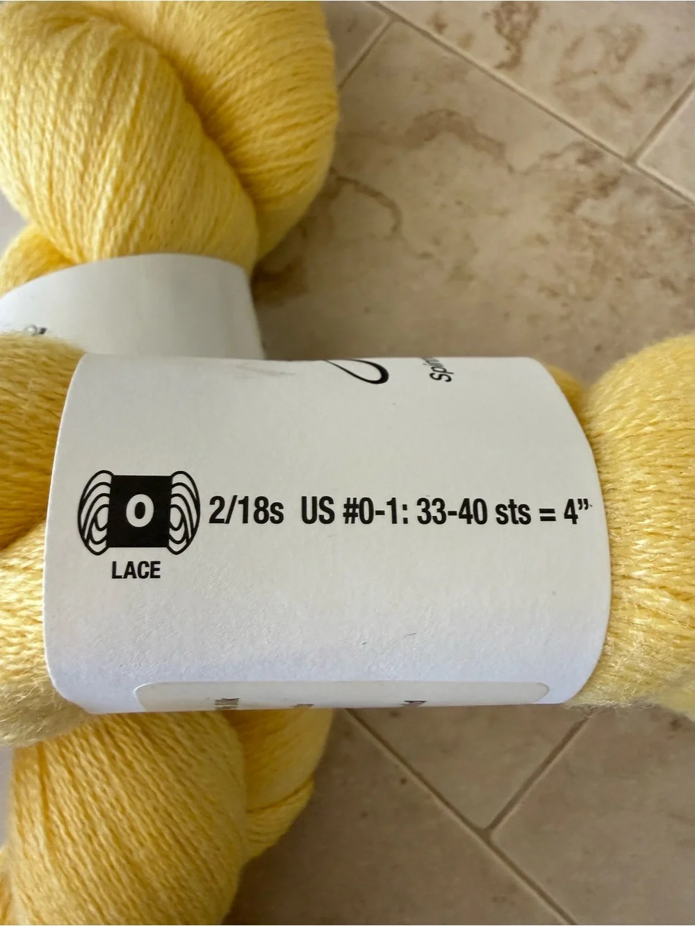 Jagger Spun Yellow Lightweight Sweater Yarn - Soft Sunshine Shade - Daffodil